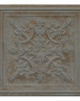 Antique Gray Faux Tin Tile Backsplash - TileBuys