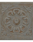 Antique Gray Faux Tin Tile Backsplash - TileBuys