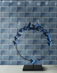 Blue Glass 3x9" Subway Tile - TileBuys
