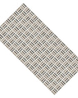 Cappuccino Cross Hatch Fabric Look 12x24 Porcelain Tile