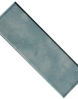 Celadon Blue Glass 3x9" Subway Tile - TileBuys