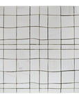 Dolomite White Irregular Squares Waterjet Mosaic Tile