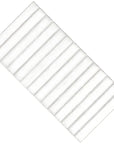 Polar White Porcelain Kit Kat Tiles