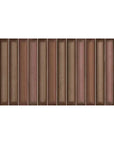Glossy Rust Red Porcelain Kit Kat Tiles
