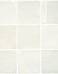 Glossy White Ceramic 5 x 5 Tile - TileBuys