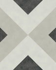 Matte Gray Diamond Pattern 6x6 Porcelain Tile - TileBuys