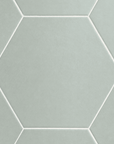 Matte Green 9x10" Hexagon Porcelain Tiles