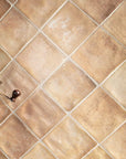 Matte Terracotta Orange Tiles