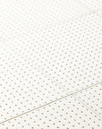 Matte White 12 x 12 Wall Tile with Gold Dots in Grid Pattern - TileBuys