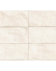 Matte Terracotta White Ceramic 4x8 Tile