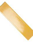 Reality Ceramic 3x12 Subway Wall Tile in Glossy Yellow Sahara - TileBuys