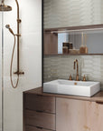 Smoke Gray Ceramic Picket Tile Southampton - TileBuys