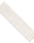 Textured White Ceramic Subway Wall Tile
