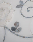 3D Rose Limited Edition Marble Luxury Waterjet Mosaic Tile | TileBuys