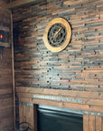 Antique Wood 3D Random Plank Mosaic Wall Tile | TileBuys