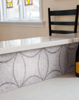 Carrara (Carrera) Venato and Lady Gray Marble Mosaic Tile - Floral Pattern - Polished | TileBuys