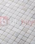 Carrara (Carrera) Venato Marble Tile - 5/8” Squares - Polished | TileBuys