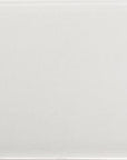 White Block Glass 4x12" Subway Tile in Ice | TileBuys