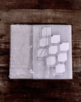 White Thassos and Carrara Bianco Marble Waterjet Mosaic Tile in Princess Weave | TileBuys