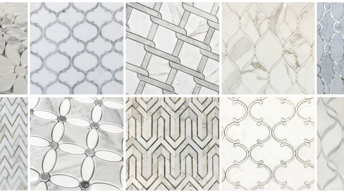 25 Most Popular Waterjet Luxury Mosaic Tiles in 2020 So Far | TileBuys