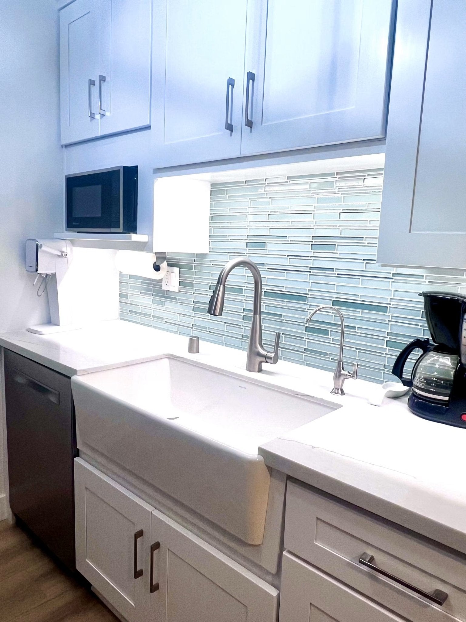 Coastal Tile Backsplash