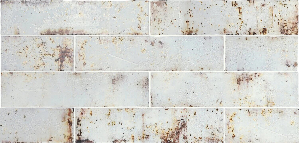 Faux Metal Vintage Ceramic Tiles