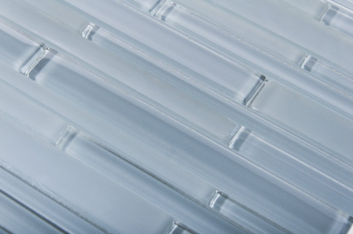 Glass Linear Mosaic Tile | TileBuys