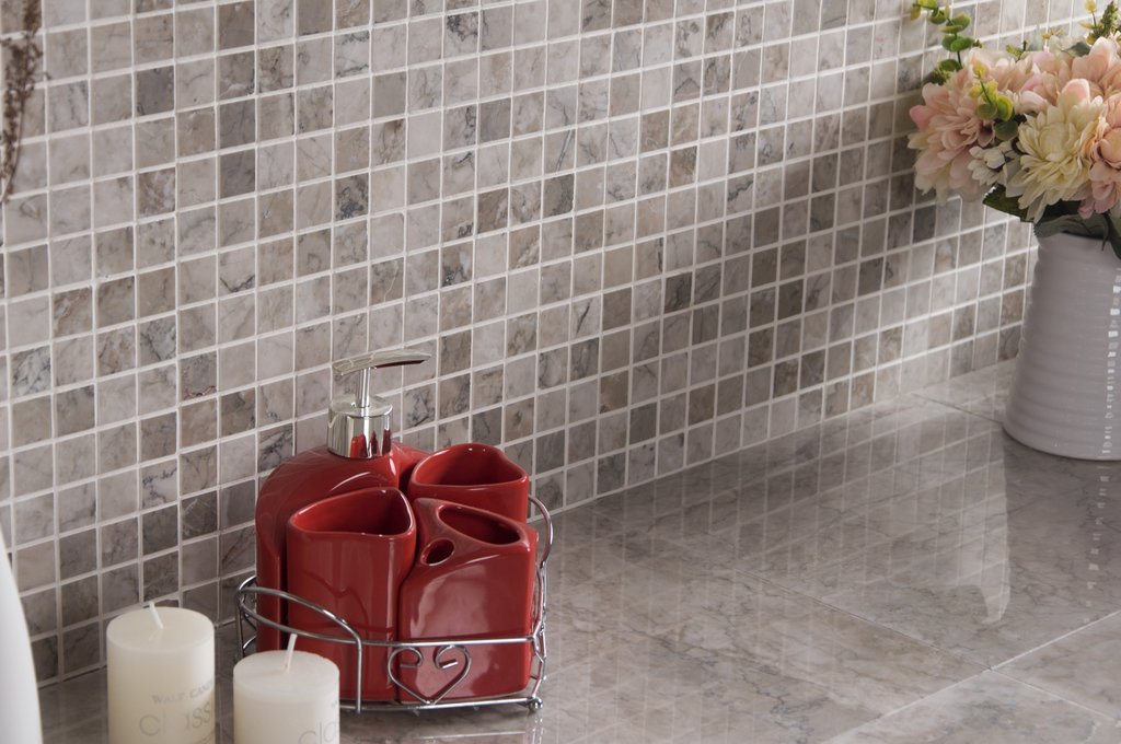 Mosaic Tile in Squares Pattern | TileBuys