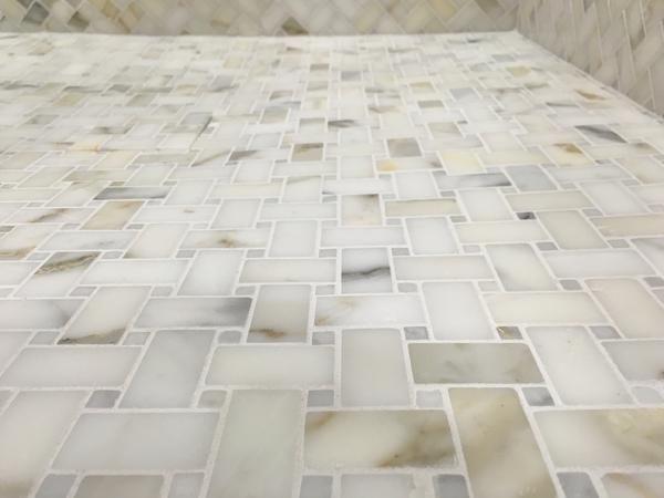 Mosaic Tiles in Basketweave Pattern | TileBuys