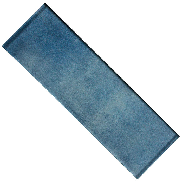 Blue Glass 3x9" Subway Tile