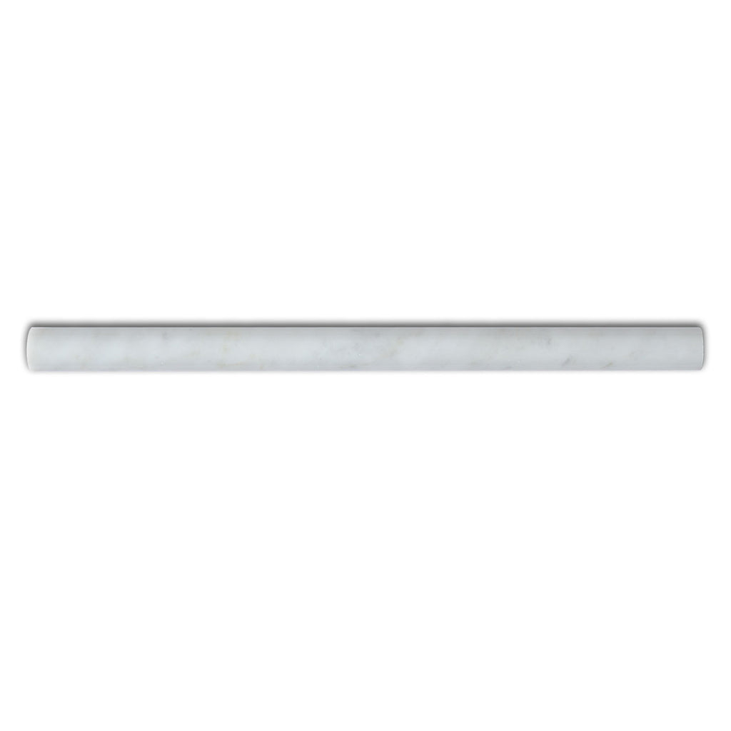 Carrara White Marble Trim Molding in Various Sizes - Polished