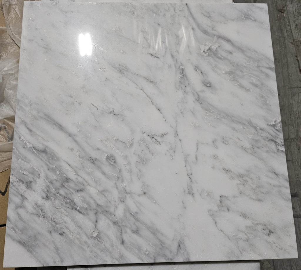 Carrara Venato Marble 18x18 Tile