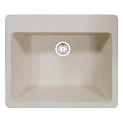 Granite Composite Kitchen Sink - 25 in. Celebes Utility | TileBuys