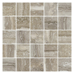 Tivoli Natural Matte Porcelain 2x2 Squares Mosaic Tile