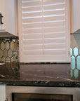 Antique Mirror Glass Tile in 4x8" Beveled Picket (Stretched Hexagon) - TileBuys