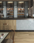 Azulejo Deco 5 x 5 Tile in Glossy Sky Blue Ceramic - TileBuys