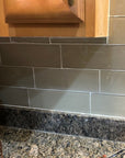 Beige Block Glass 4x12" Subway Tile - TileBuys