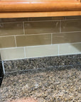 Beige Block Glass 4x12" Subway Tile - TileBuys