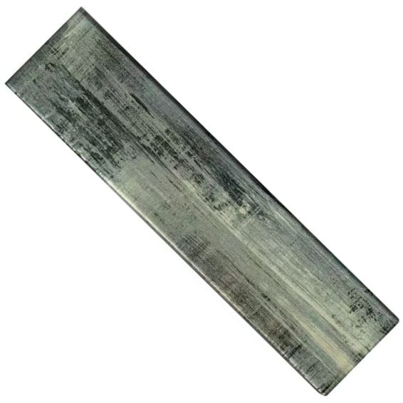 Blue - Gray Wood Grain Glass 3x12 Subway Tile - TileBuys