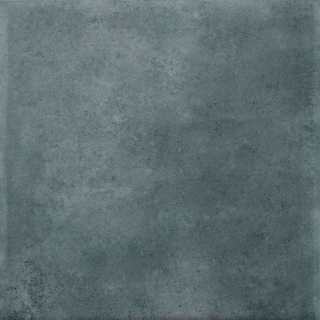 Glossy Blue Ceramic 6 x 6 Backsplash Tile