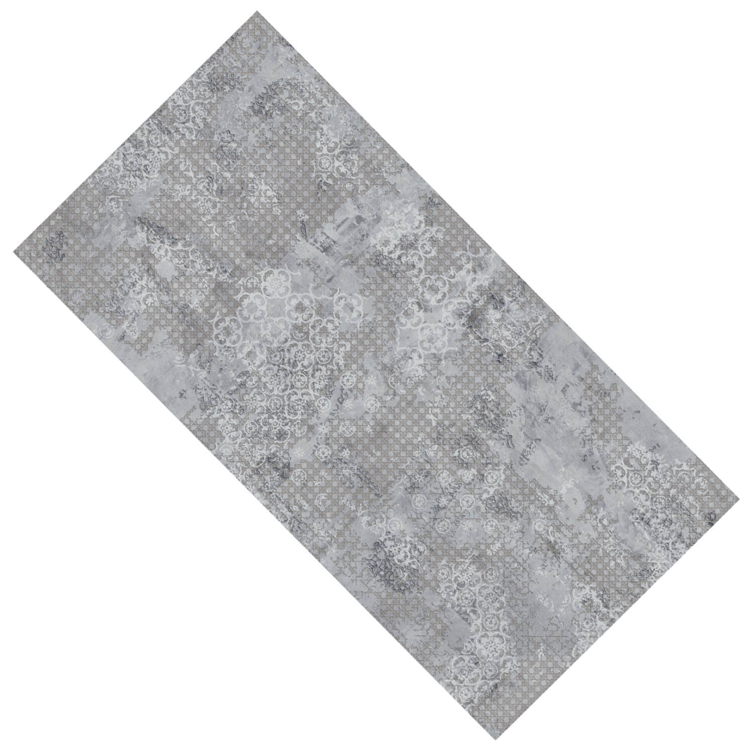 Bohemian Gray 20x40 Distressed Porcelain Tile