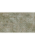 Distressed Green Bohemian 20x40 Porcelain Tile