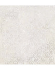 White and Beige Boho Patterned Porcelain Tile