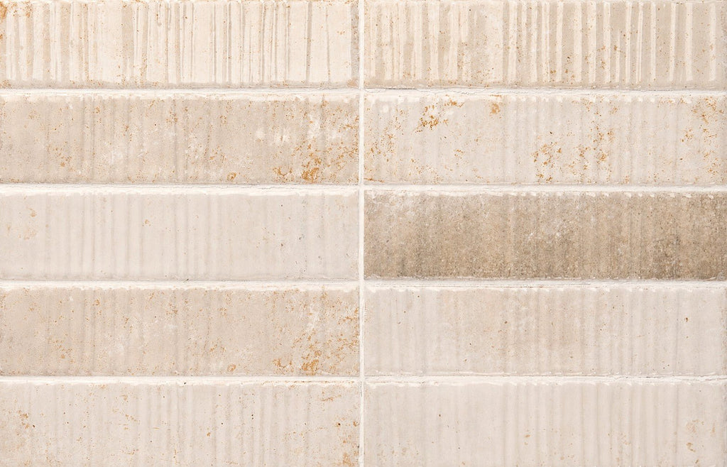 Bone Textured Ceramic 2x8 Subway Tiles