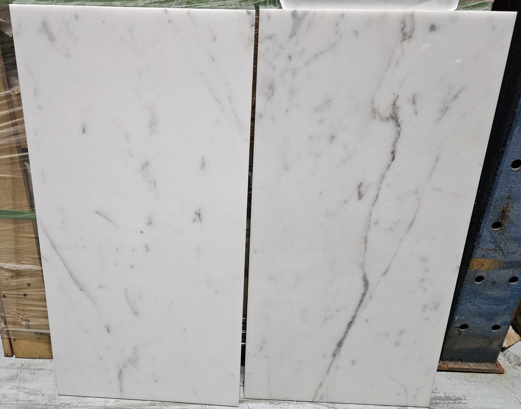 Calacatta Marble Wall and Floor Field Tile in Various Sizes and Finishes - TileBuys
