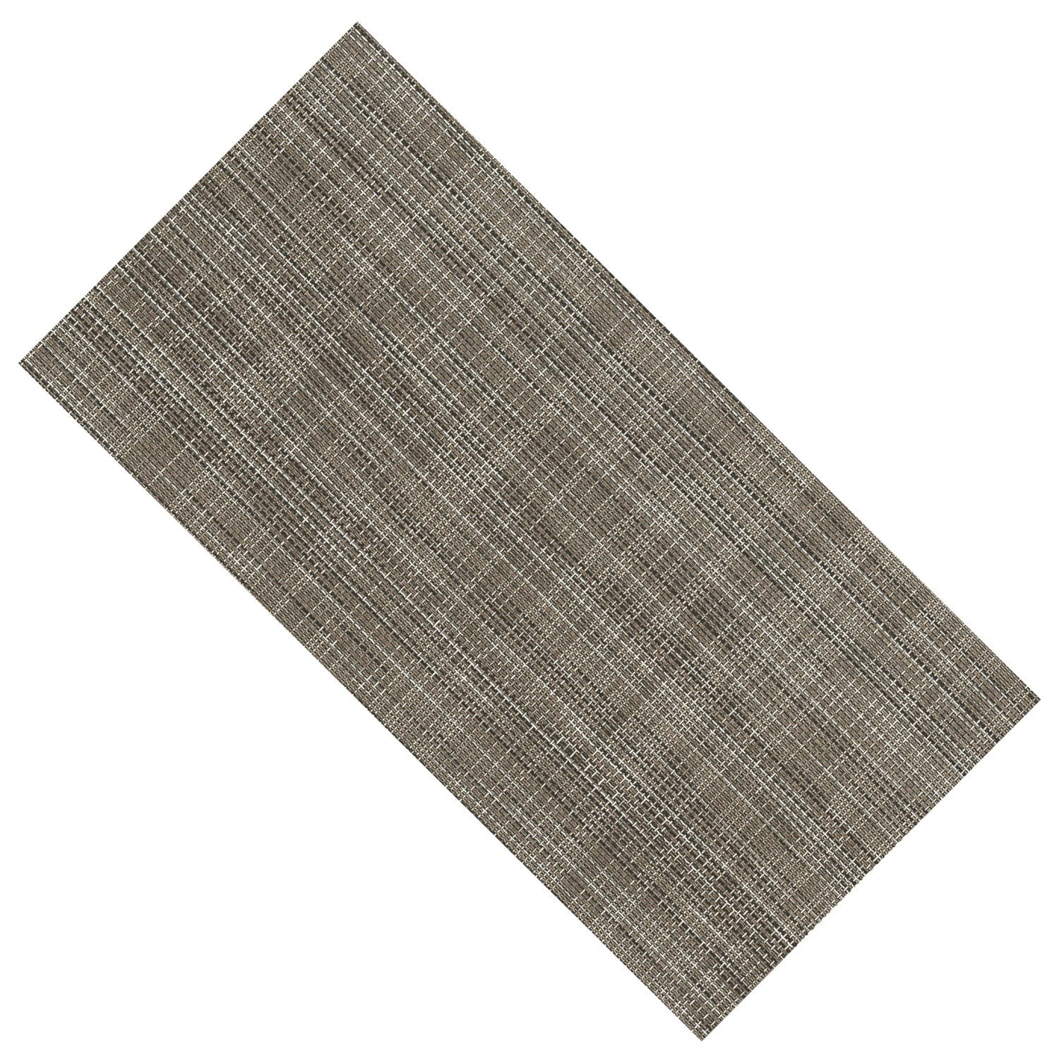 Cappuccino Brown Woven Fabric Look 12x24 Porcelain Tile