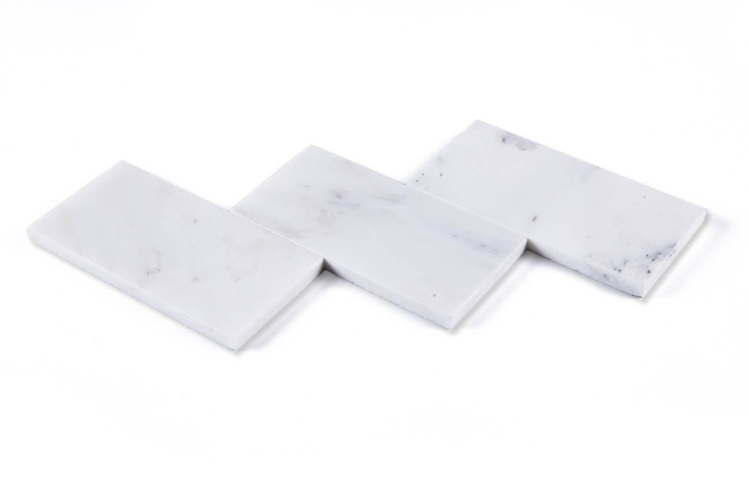 Carrara Venato Marble 3x6 Tiles in Various Finishes