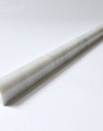 Carrara White Marble Trim Molding in Various Sizes - Polished - TileBuys