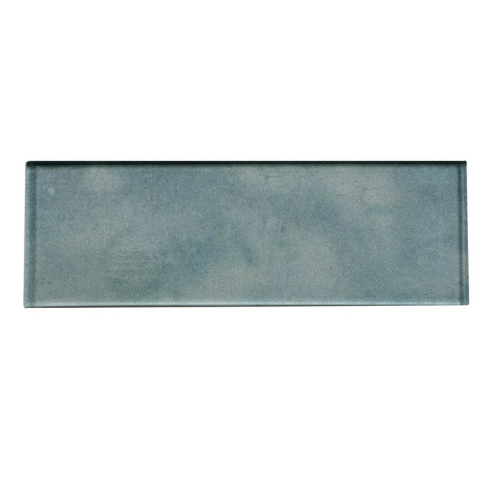 Celadon Blue Glass Subway Tile