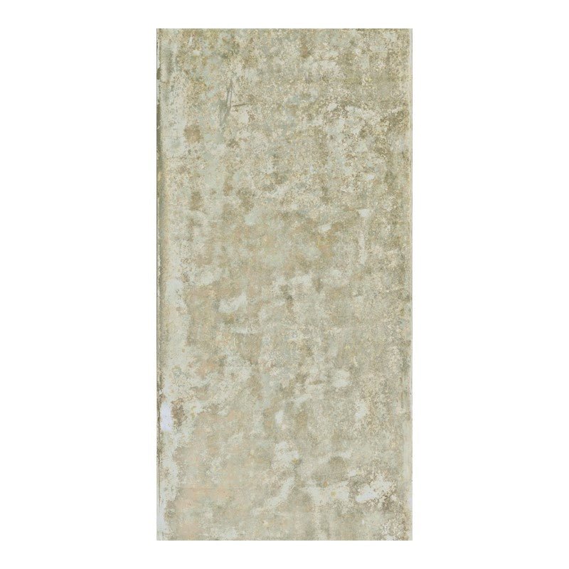 Distressed Gray Metal Look 18x36" Porcelain Tile in Grunge Greige - TileBuys